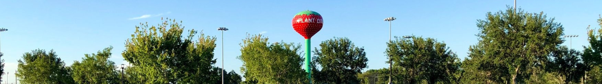 Downtown Plant City, Florida, with historic buildings and local shops