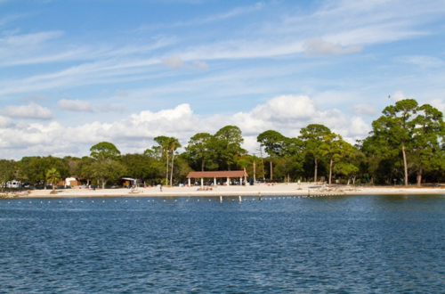 Holiday, Florida suburban community with parks, lakes, residential neighborhoods, shopping, dining, and convenient access to Tampa Bay and Gulf Coast beaches in Pasco County.