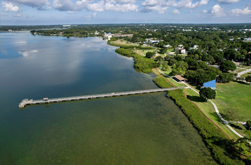 Oldsmar, Florida suburban city with lakes, parks, modern residential neighborhoods, shopping, dining, and convenient access to Tampa Bay and Gulf Coast beaches in Pinellas County.