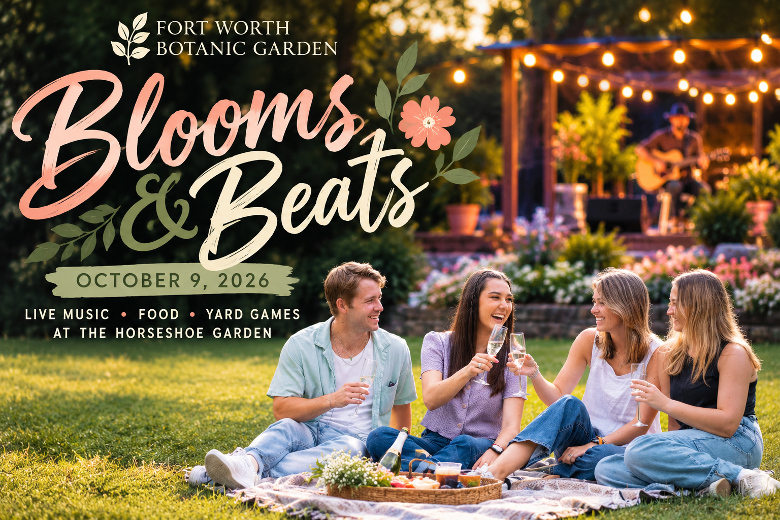 Blooms & Beats in Fort Worth