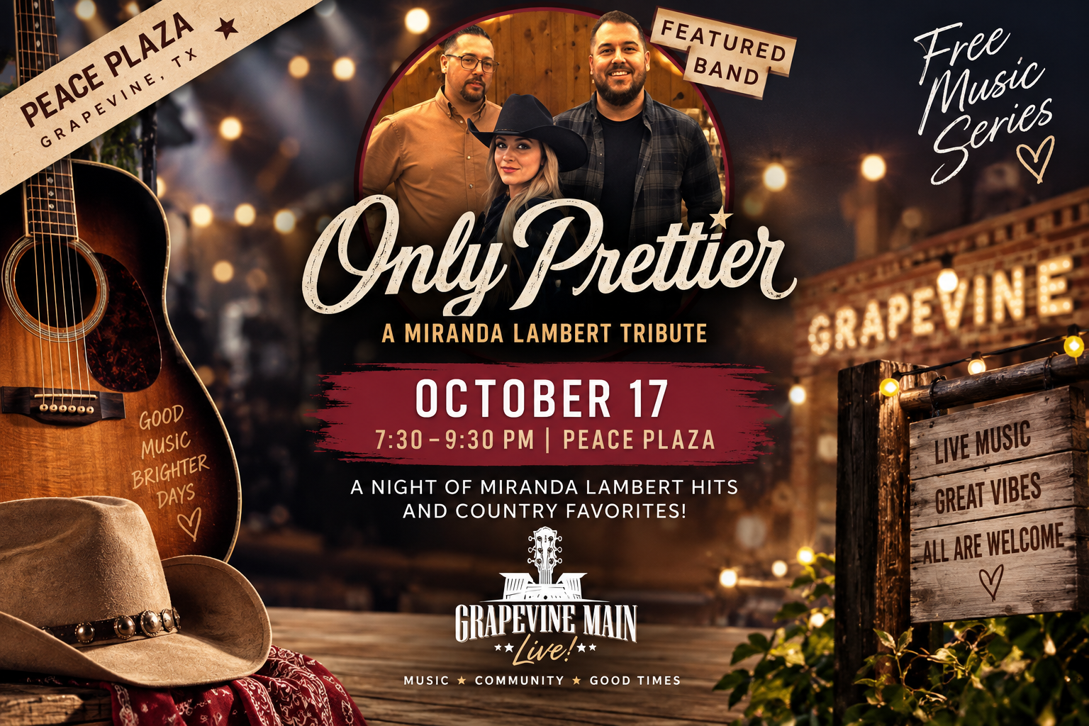 Only Prettier Miranda Lambert tribute in Grapevine