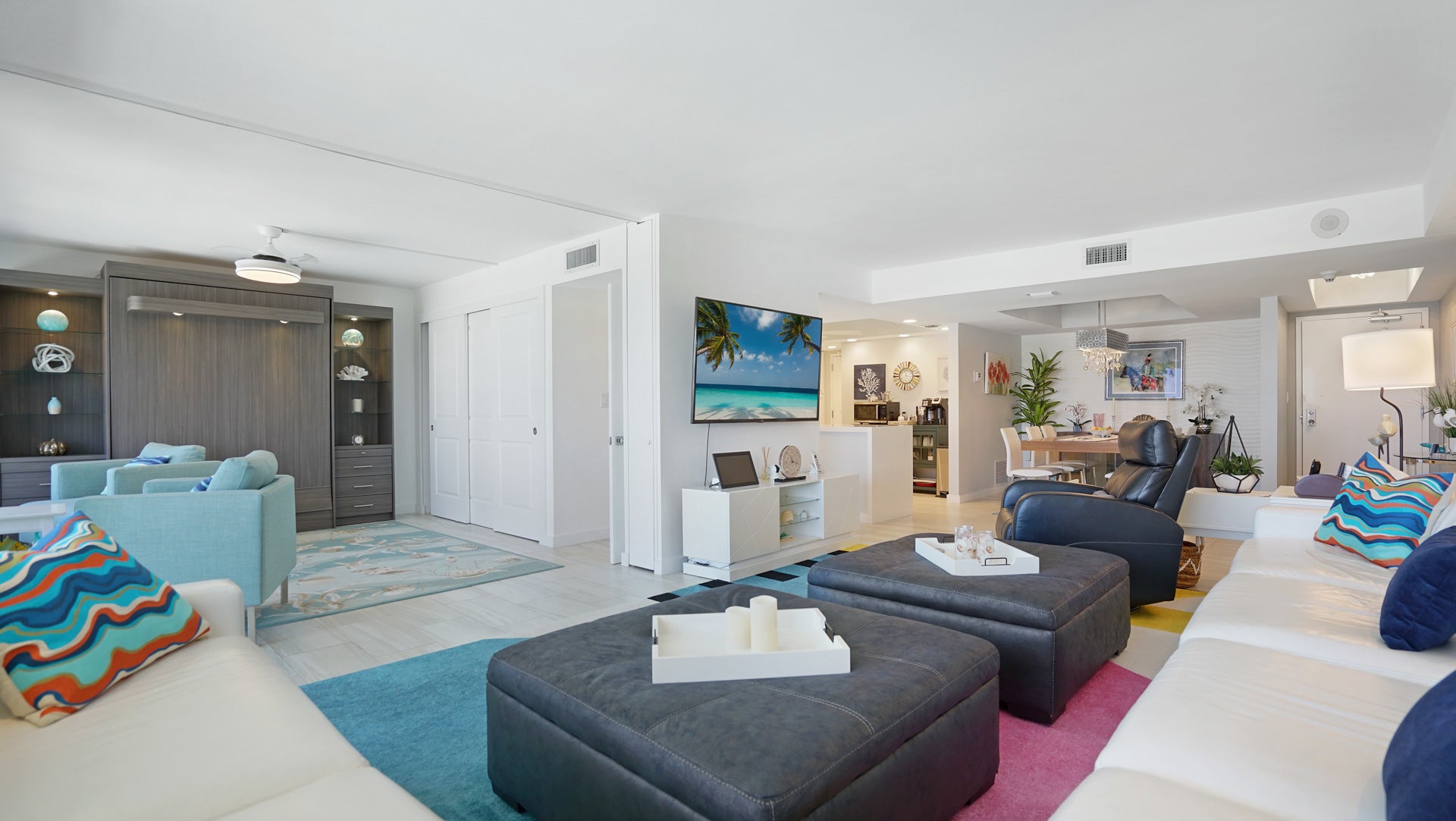 The versatile and spacious layout in unit 2716 features elegant coastal design, custom built-ins, and plenty of room for entertaining in the heart of Fort Lauderdale's prestigious Galt Ocean Mile. property photo for The versatile and spacious layout in unit 2716 features elegant coastal design, custom built-ins, and plenty of room for entertaining in the heart of Fort Lauderdale's prestigious Galt Ocean Mile.