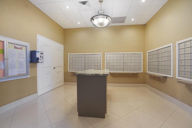 Galt Towers Mail Room