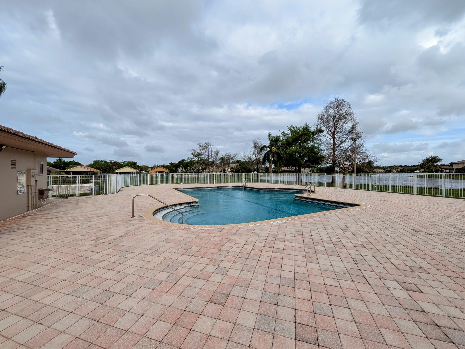 The private, resort-style swimming pavilion overlooking the lake—exclusive to the residents of the Walden Lake community.
