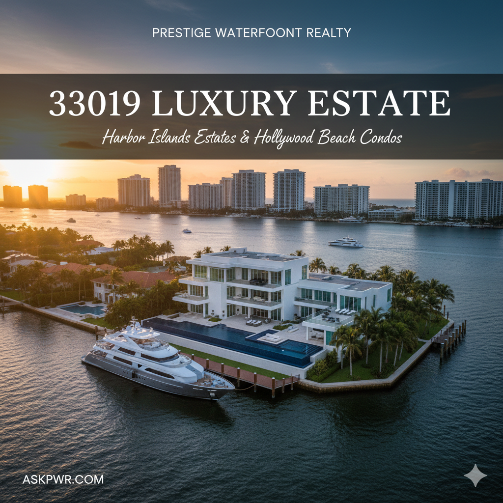 33019 Luxury Real Estate Harbor Islands Estates &amp; Hollywood Beach Condos | Prestige Waterfront Realty