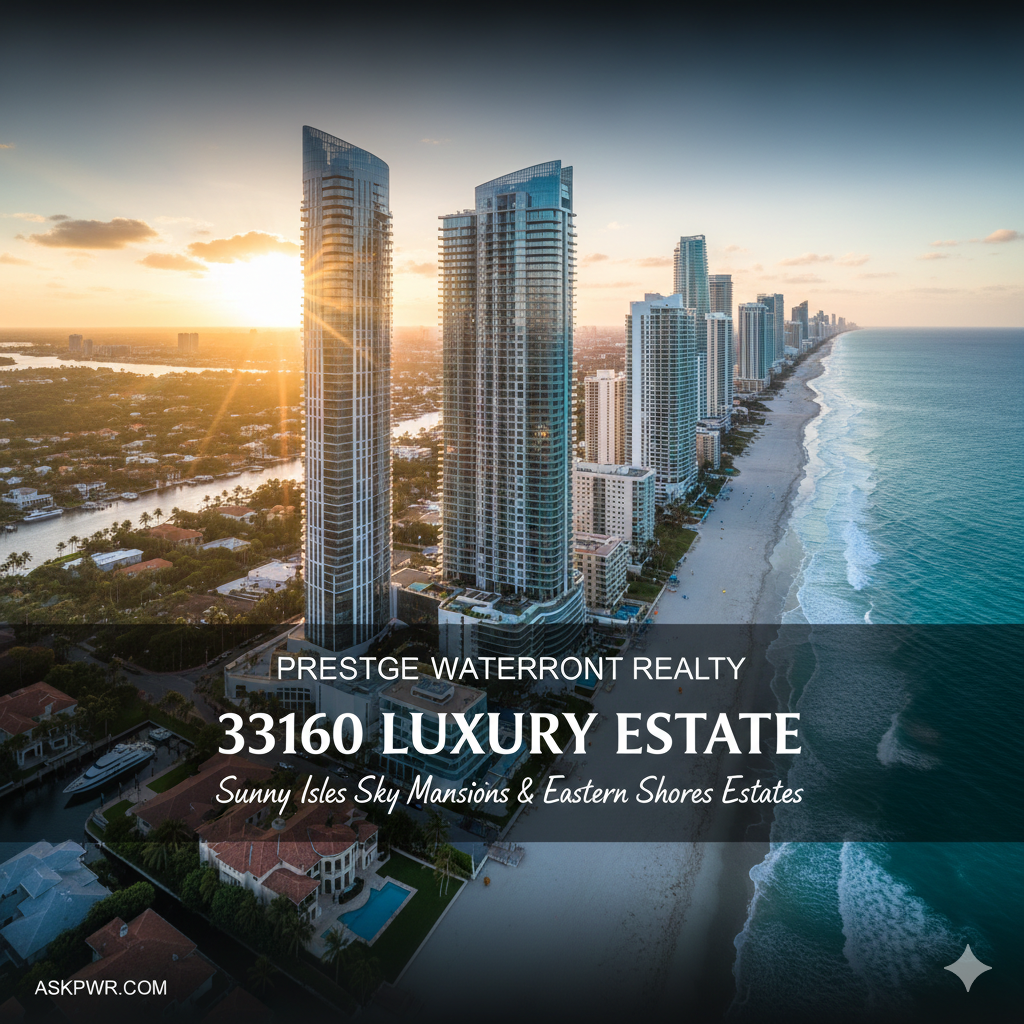 33160 Luxury Real Estate Sunny Isles Sky Mansions &amp; Eastern Shores Estates | Prestige Waterfront Realty