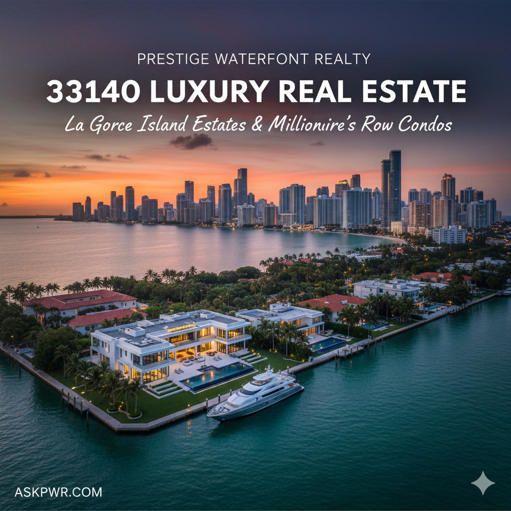 33140 Luxury Real Estate La Gorce Island Estates &amp; Millionaire's Row Condos | Prestige Waterfront Realty