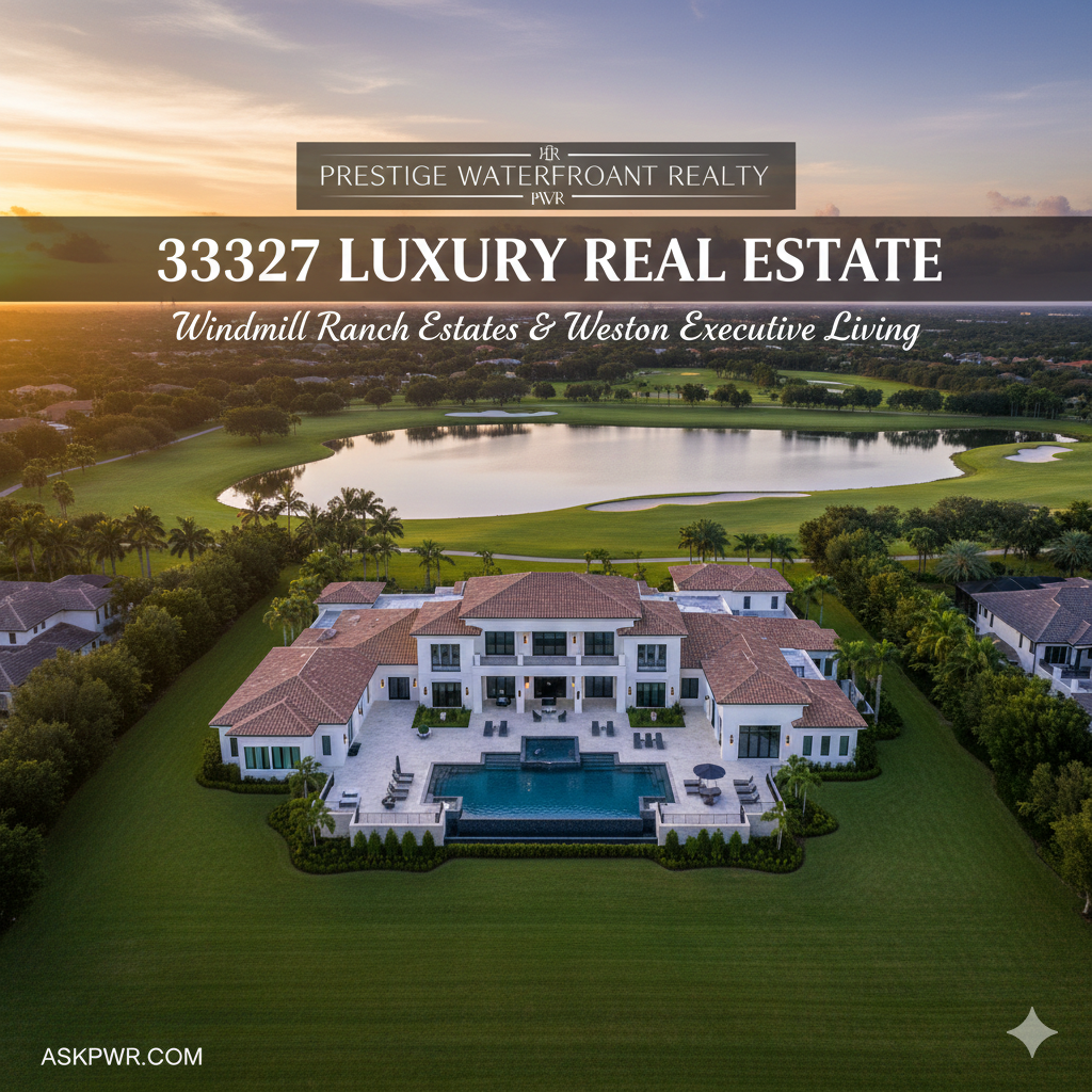 33327 Luxury Real Estate Windmill Ranch Estates &amp; Weston Executive Living | Prestige Waterfront Realty