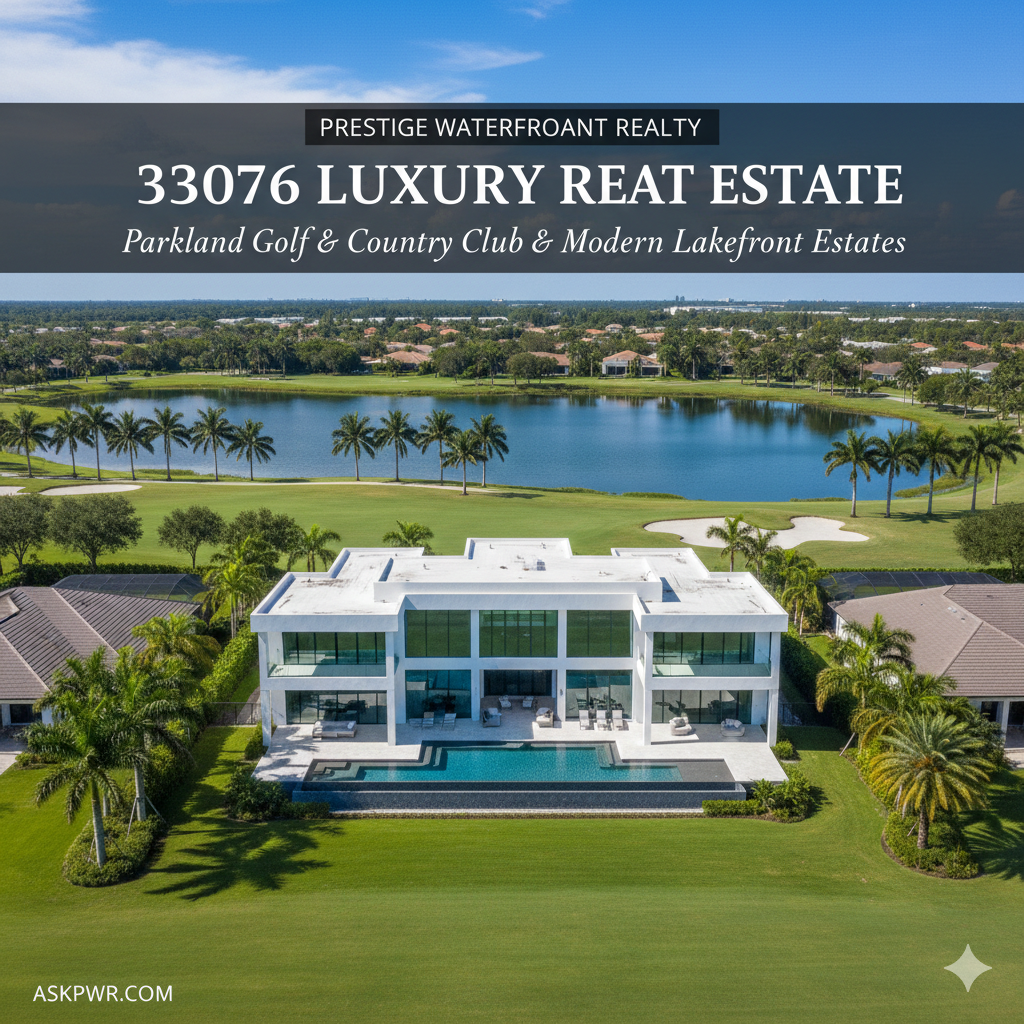 33076 Luxury Real Estate Parkland Golf &amp; Country Club &amp; Modern Lakefront Estates | Prestige Waterfront Realty