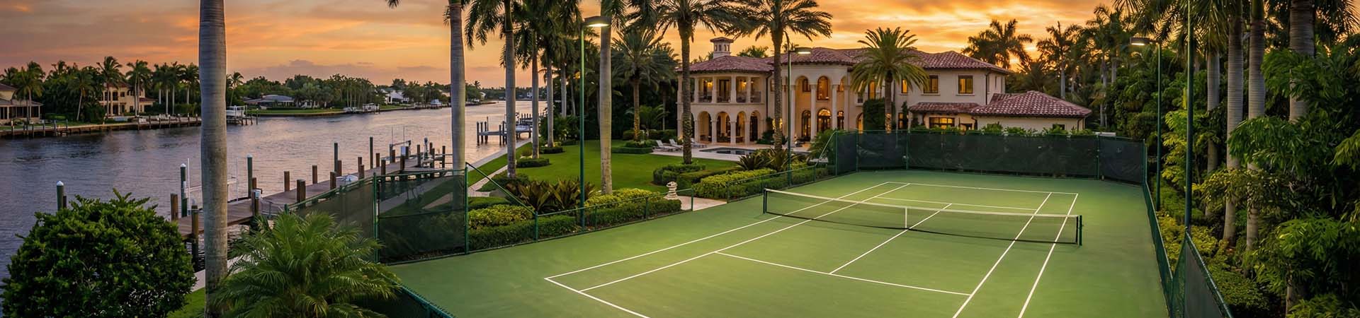 South Florida Tennis Communities | Prestige Waterfront Realty