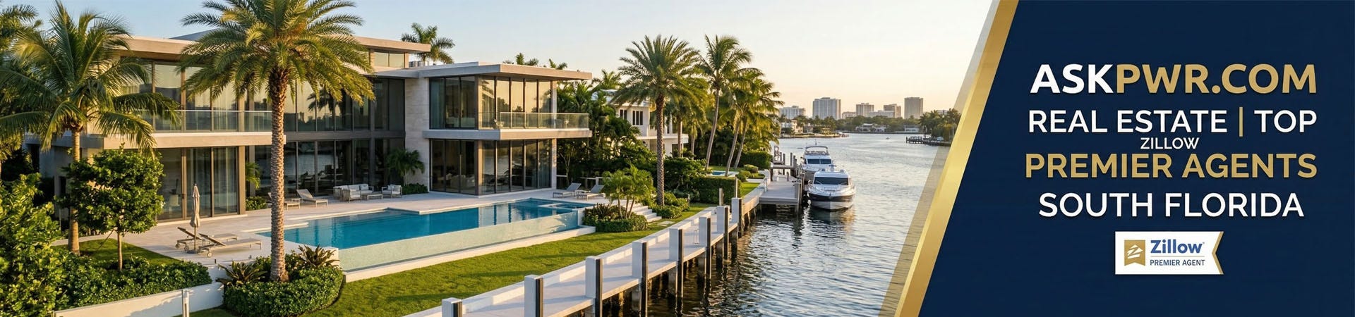 Prestige Waterfront Realty's team of top Zillow Premier Agents offers specialized expertise in South Florida's high-end real estate market