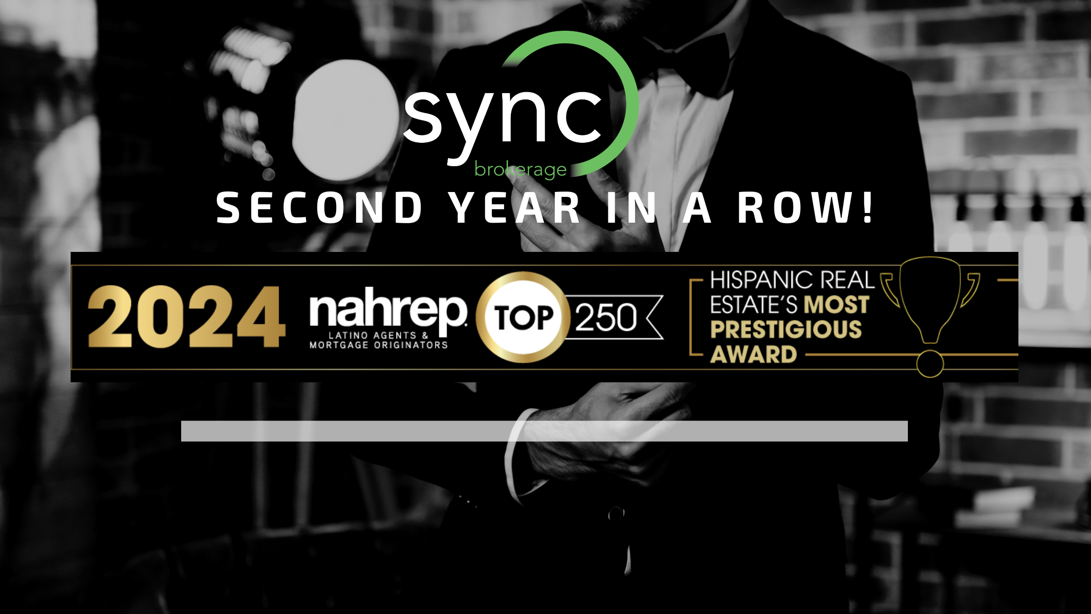 SECOND YEAR IN A ROW!