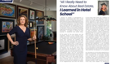 What Hotel School Taught Me About Real Estate Jennifer Schreiber standing