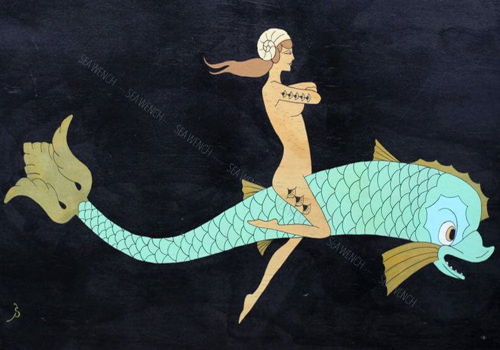 Tales of the tides – Art exhibition by Sandy Mott