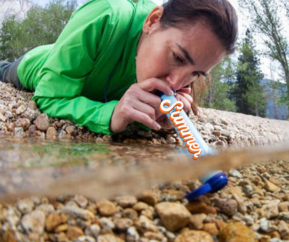 Safe water while hiking