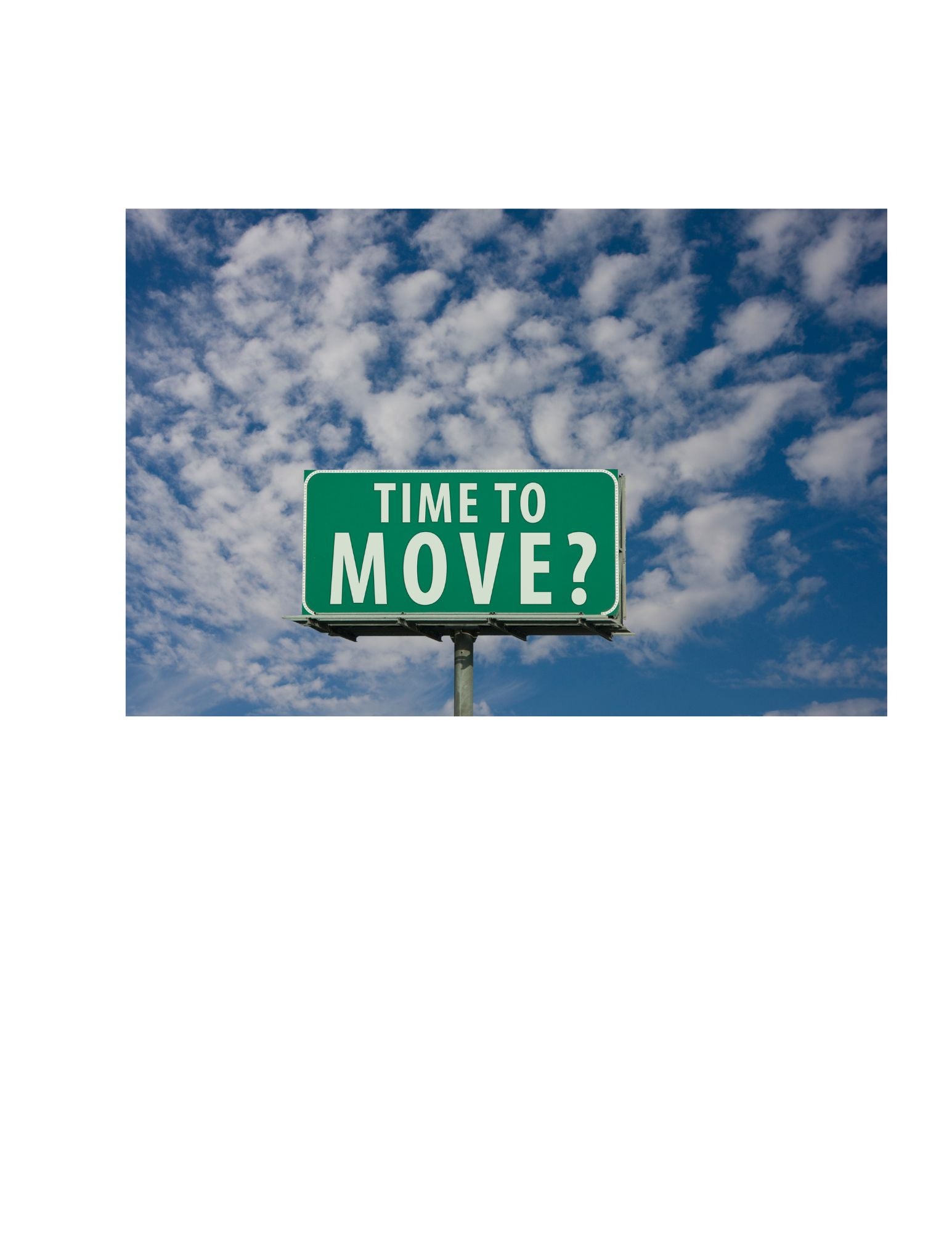 Relocation on your mind?  What you need to know!