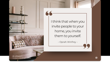 Inviting People to Your Home Inviting People to Your Home
