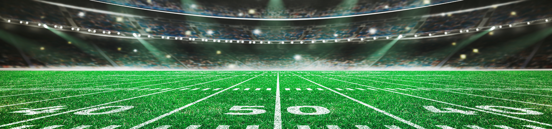 inside of football stadium