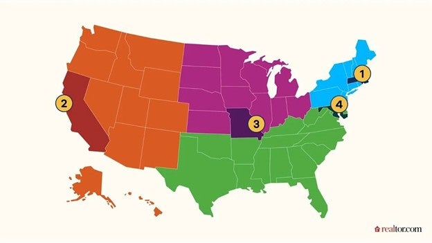 Mapped: America’s Hottest ZIP Codes Revealed, Region by Region