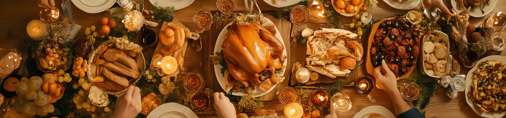 Thanksgiving table setting