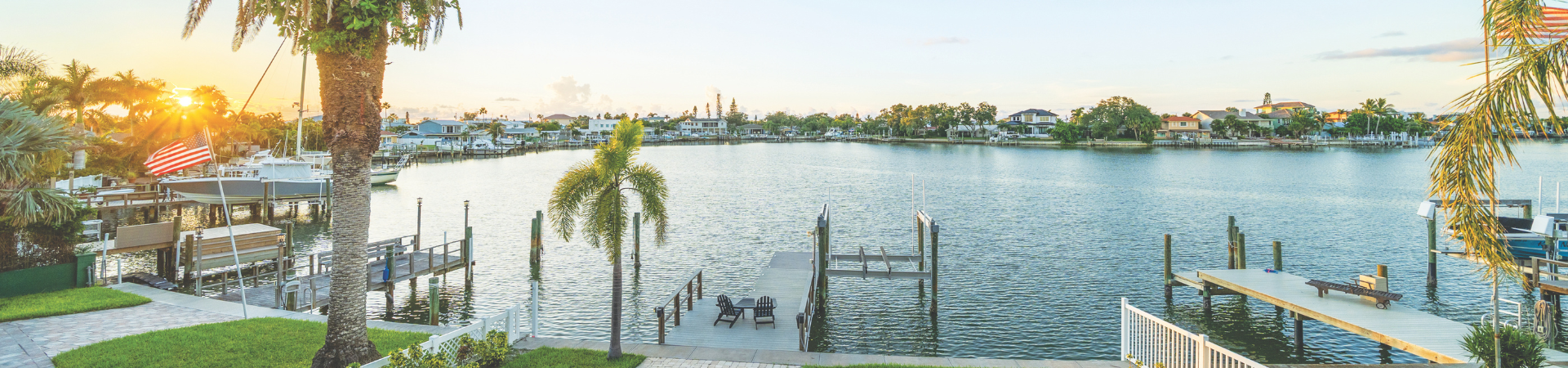 dock overlooking water