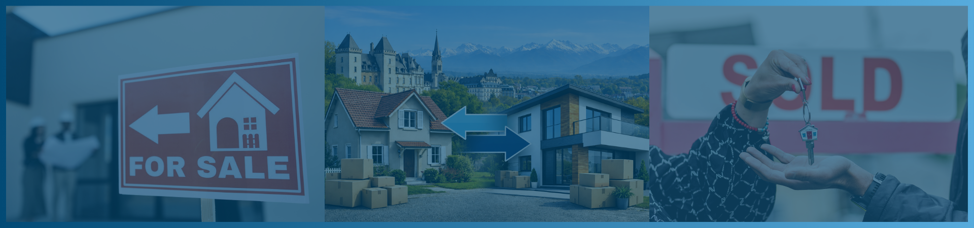 Homeowners deciding whether to buy a new home before selling their current home