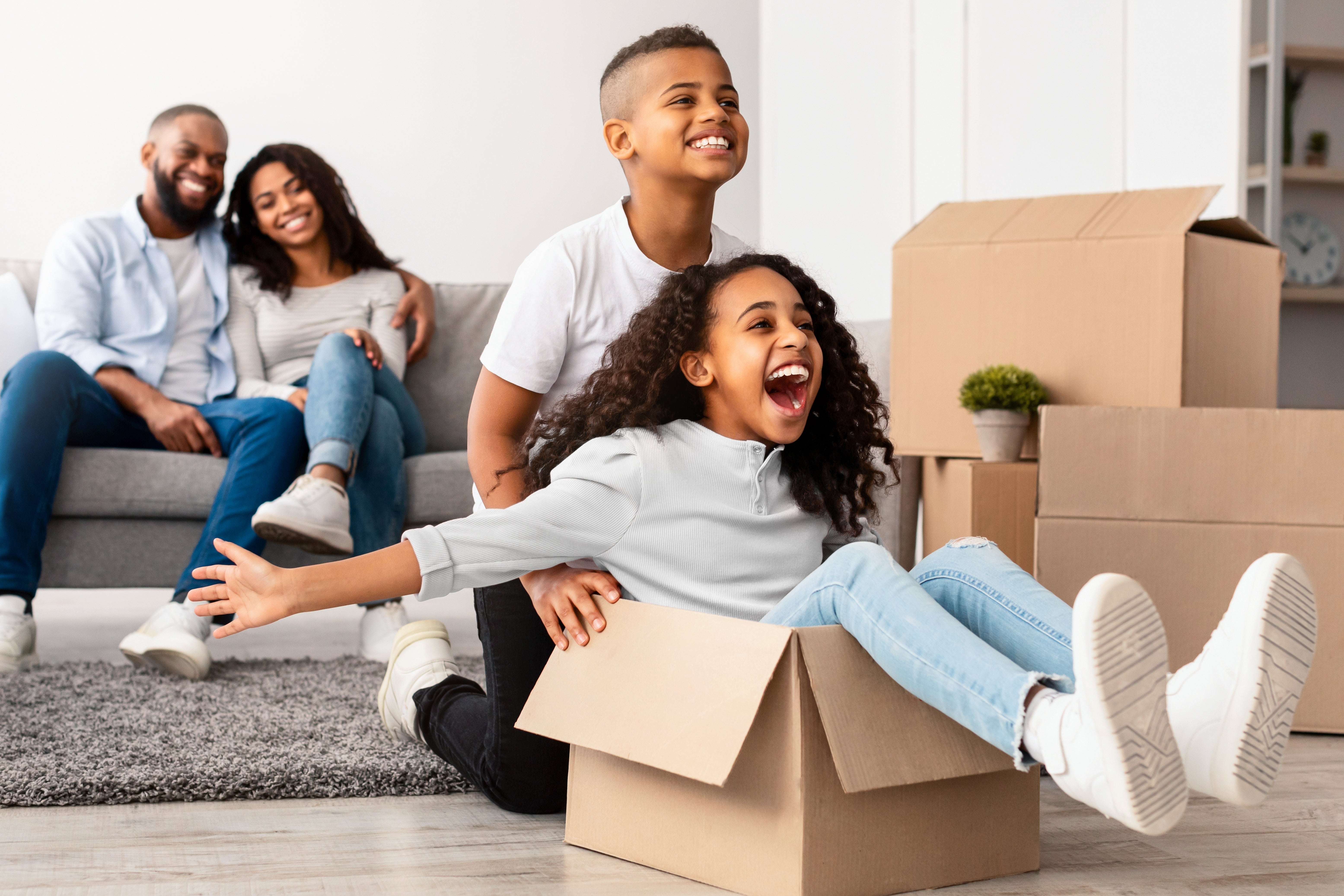 Sold home with real estate agent and sellers