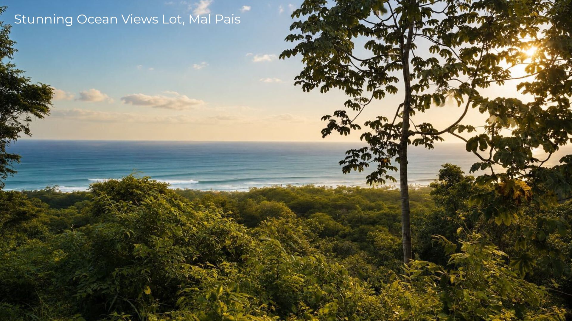 Stunning Ocean Views Lot Mal Pais