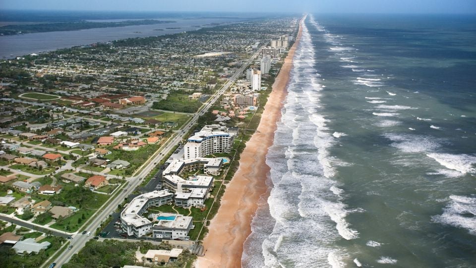 Ormond Beach coastline